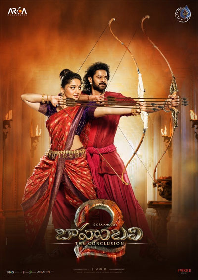 director raja mouli,hero prabhas,heroine anushka,baahubali 2 poster  రాజమౌళి ఇక మొదలుపెట్టాడుగా..!